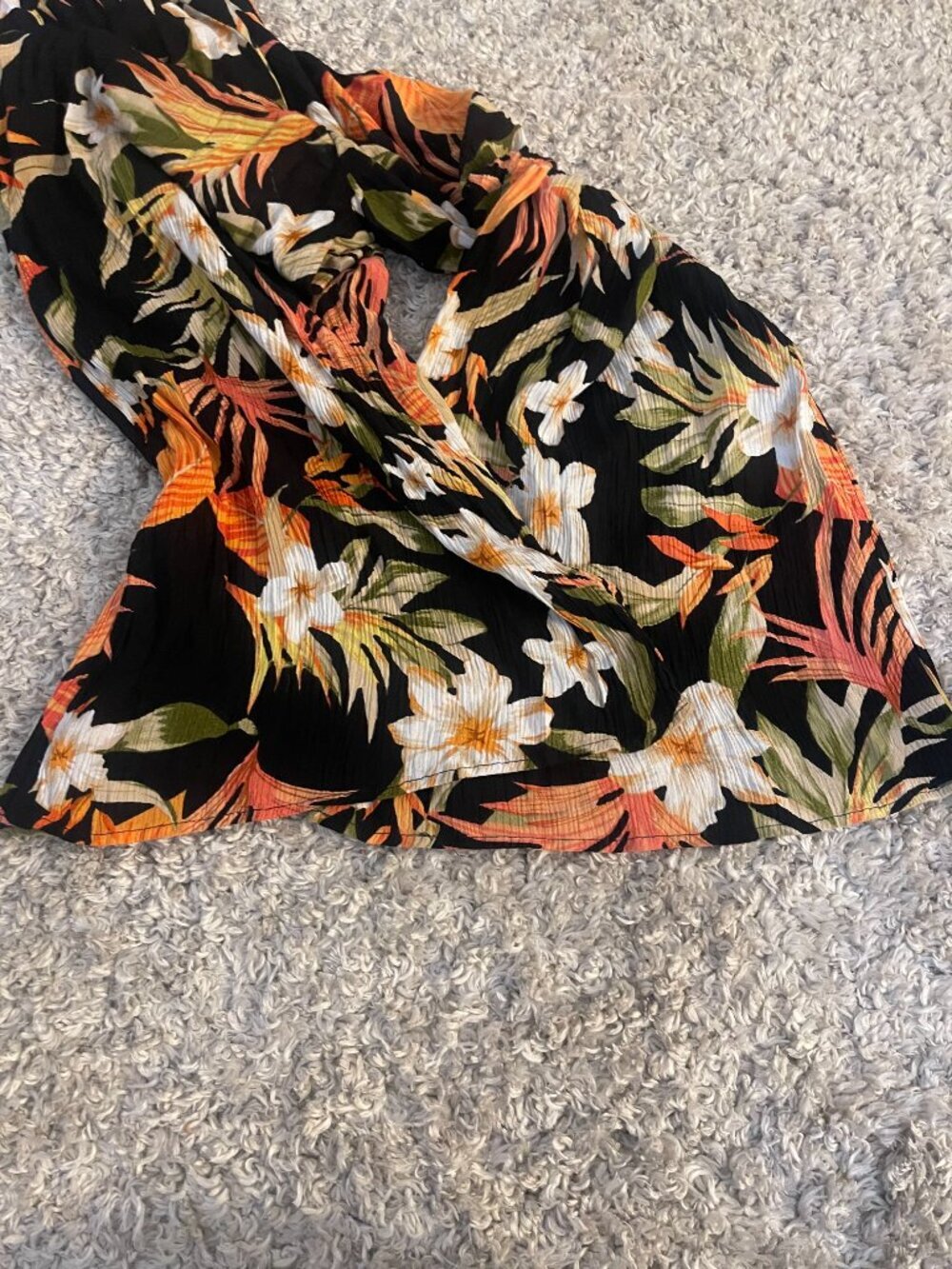 Rip Curl North Shore Tropical Floral Jumpsuit Size M Hibiscus - Picture 10 of 10